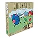 Produktbild Chickapig Brettspiel  ein strategisches Brettspiel, bei dem Chicken-Pig Hybriden versuchen, ihr Ziel zu erreichen, während Gegner, Heuballen und eine immermenschliche Pooping Kuh ausweichen.