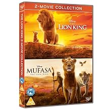 The Lion King/Mufasa The Lion King 2-Movie Collection [DVD, Region Free, 2-Disc Set]