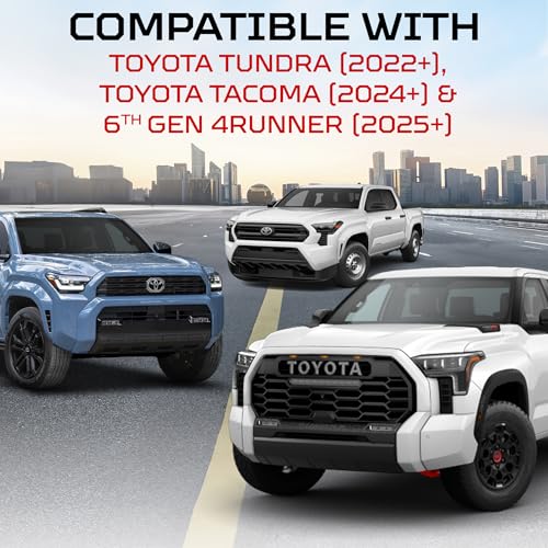 Image of AJT DESIGN Door Handle Covers Compatible with Toyota Tundra (2022+), Tacoma (2024+) & 4Runner (2025+) | Interior Accessories | High Strength ABS Plastic | Made in USA | 4 Piece Set - Army Green