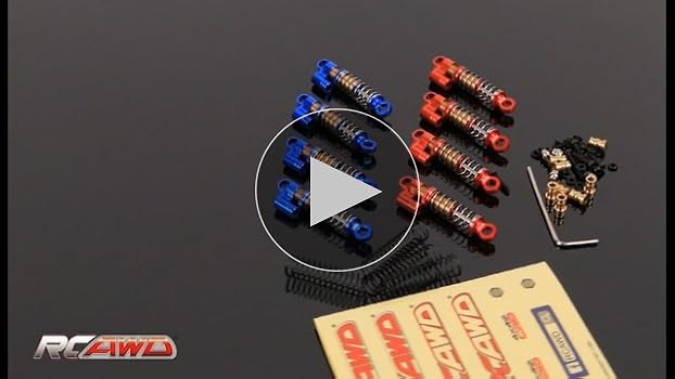 Amazon.com: RCAWD Shock Absorber with Softer Spring for 1/24