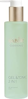 BABOR Gel and Tonic 2 in 1, Oil-Free and Anti-Bacterial Facial Cleanser, Prevents Breakouts and Reduces Pores with Antioxidant Complex, Face Treatment Oily and Blemish Prone Skin, Non-Comedogenic