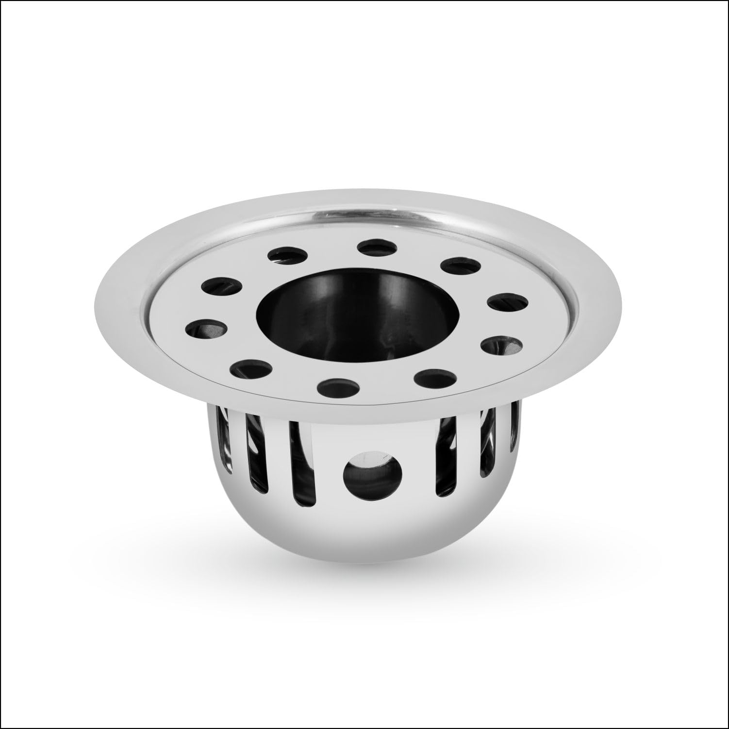 Round Gypsy Cockroach Trap (80mm) 3 INCH Floor Drain Jali 304 Grade Stainless Steel Kitchen Floor Trap Anti Cockroach & Insects Long Lasting for Bathroom-image-3