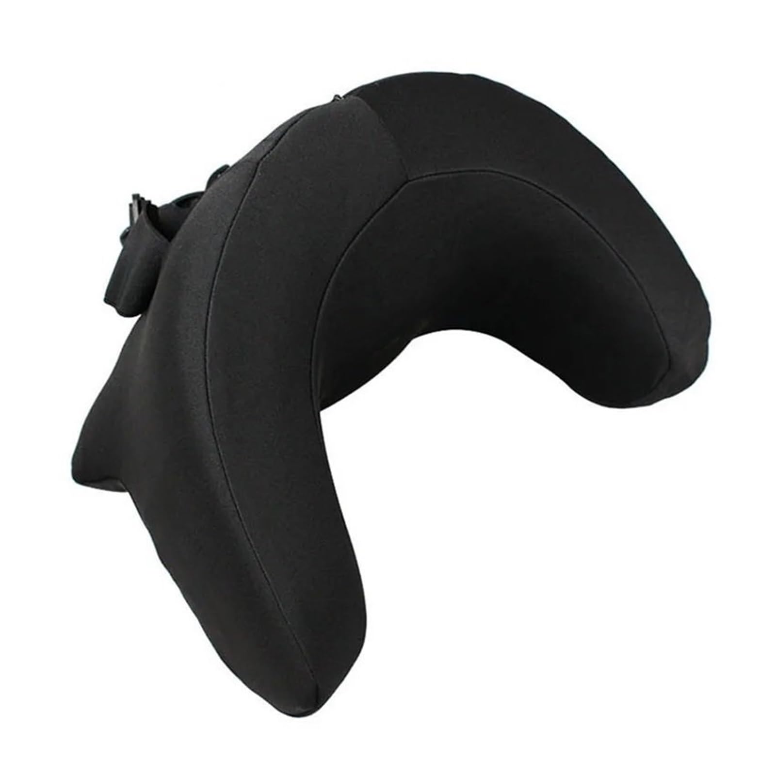 Car Pillow 1 reposacabezas interior coche, soporte para la cabeza, almohada el cuello, asiento algodón Para memoria suave Lumbar Supports Cushion(Black)