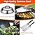 Griddle Accessories Kit, 40PCS Flat Top Grill Accessories Set for Blackstone, Griddle Accessories Set with Basting Cover, Spatula, Scraper, Burger Press, Tongs, Cleaning Kit
