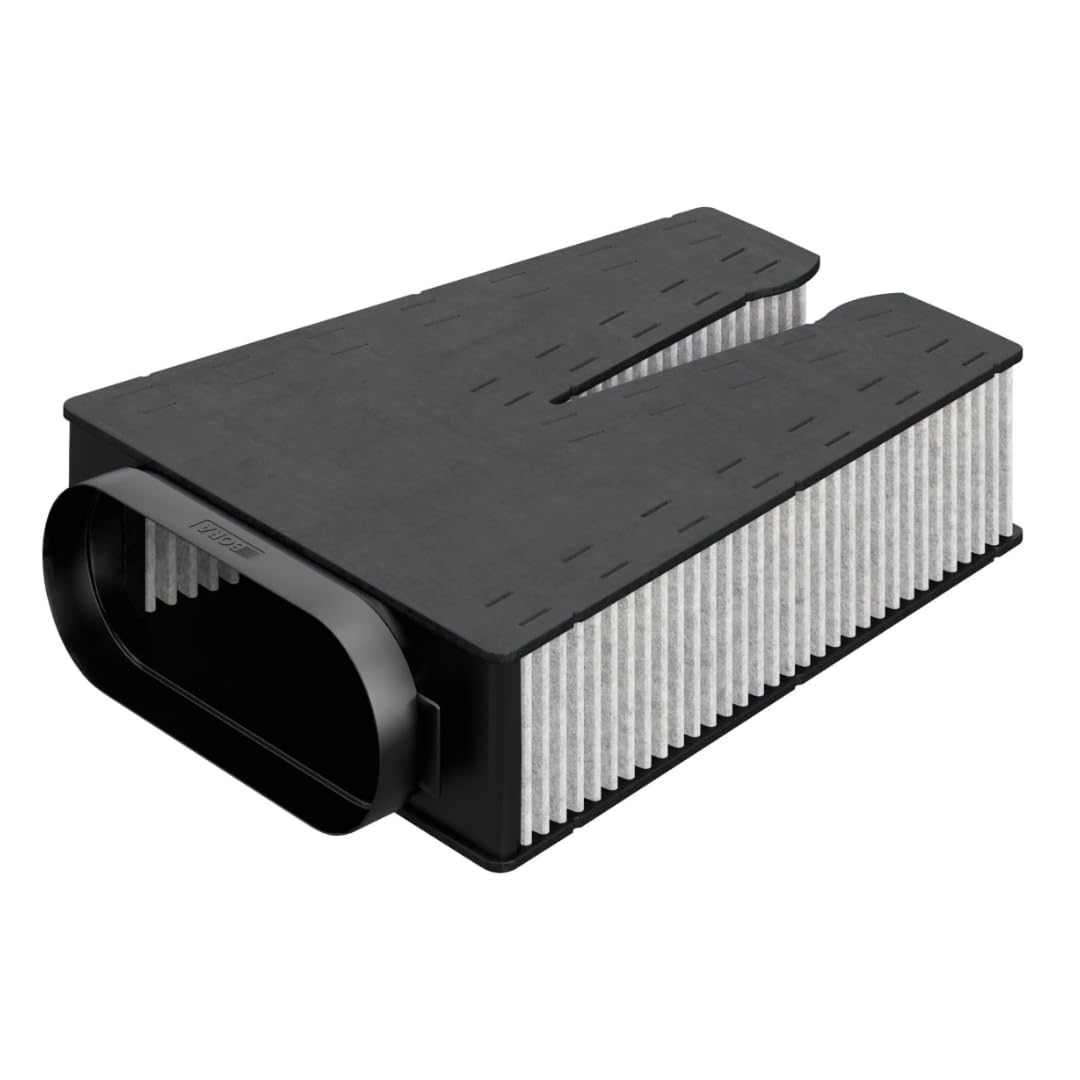 BORA ULBF flexibel Original Luftreinigungsbox für BORA Systeme Professional 2.0/3.0 und Classic 2.0 (PKA/PKAS/CKA2), Aktivkohle, Ersatzfilter Zubehör