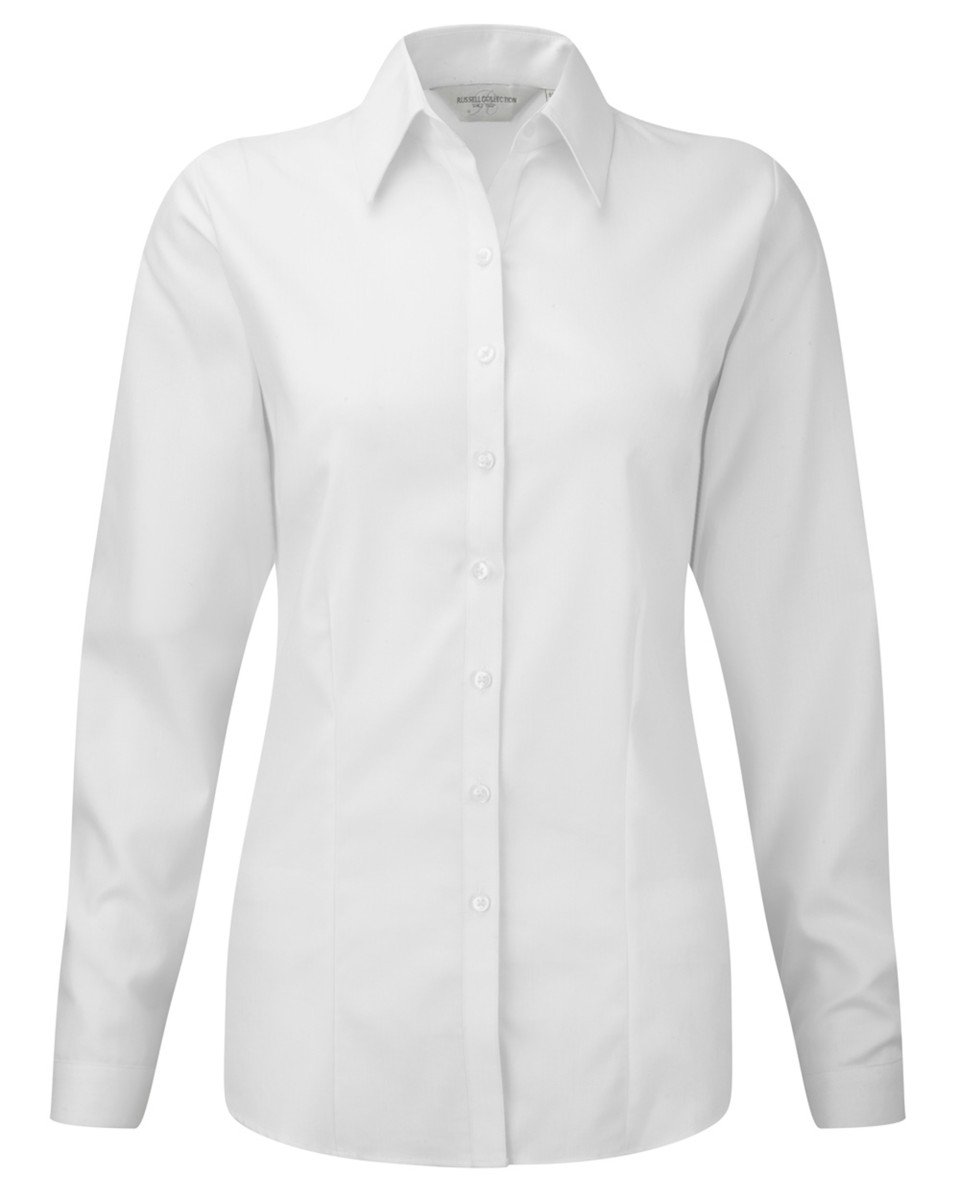 Russell Colelction Ladies H'Bone Shirt