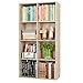 Bücherregal Regal mit 8 Fächern Büroregal Standregal Raumteiler Aktenregal für Wohnzimmer Schlafzimmer Büro 65,5 x 29,6 x 128 cm helleiche