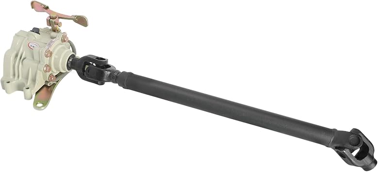 ATV UTV Reverse Gearbox with Drive Shaft Forward & Reverse Transfer Case Transmission Assembly, 6-Spline Shaft, Fits 110cc 125cc 150cc 4WD Quad Go Kart Buggy Horizontal Engine 720mm Shaft