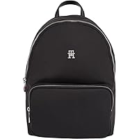 Tommy Hilfiger Donna Zaino Poppy Backpack Medio, Nero (Black)