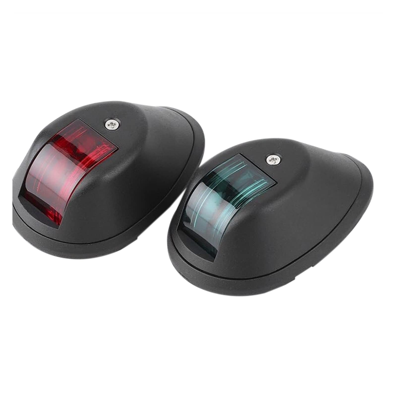 2Pcs DC12V-24V Left and Right Ship Side Lights Marine LED Navigation Lights Traffic Lights Suitable for Yachts Boats