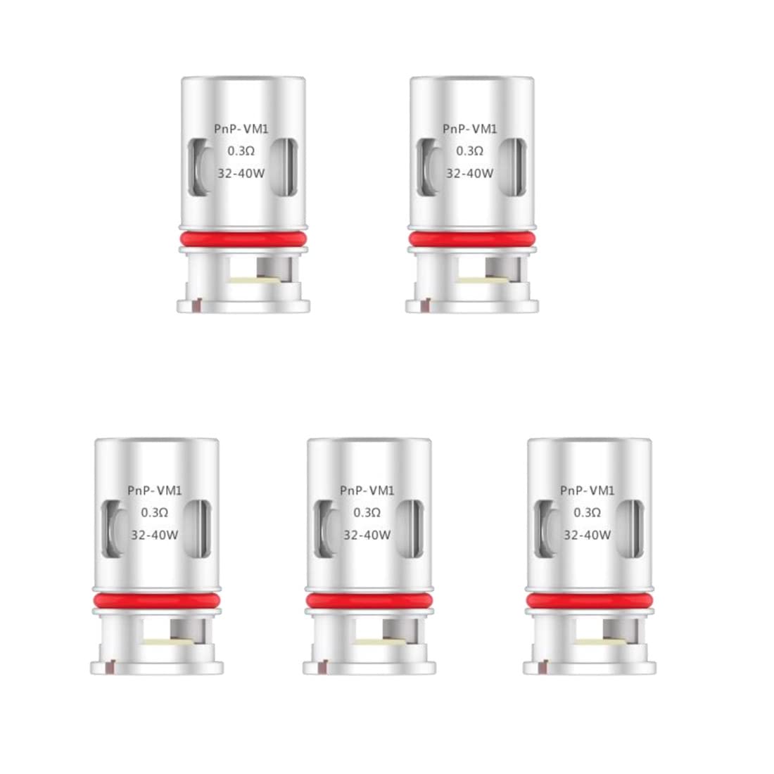 VOOPOO PnP-VM1 Mesh Coil for VINCI Kit with the PnP-VM1 0.3 Ohm Mesh Coil  for Your Pod E-Cigerette Vape Coil : Amazon.de: Electronics & Photo