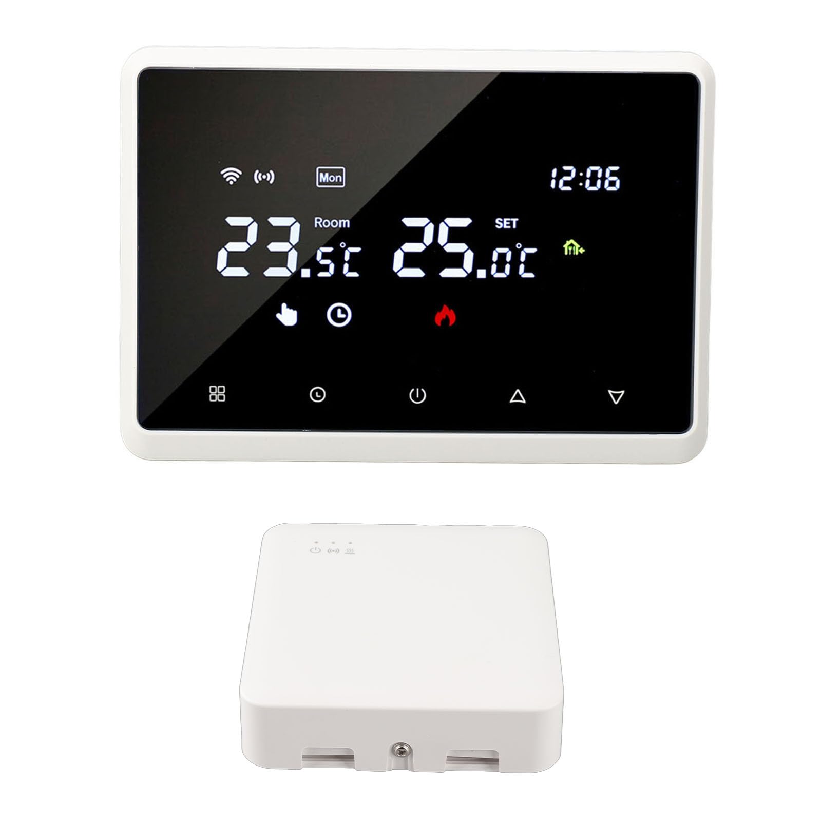 Thermostat intelligent à commande vocale précision 0.5 ℃