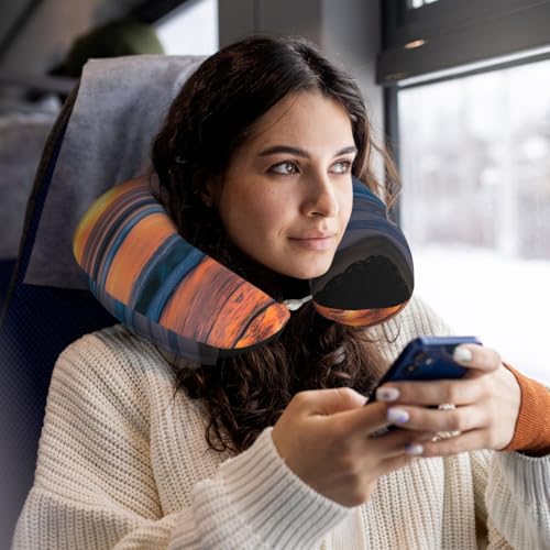 Almohada de viaje de espuma viscoelástica tamaño estándar miniatura 6