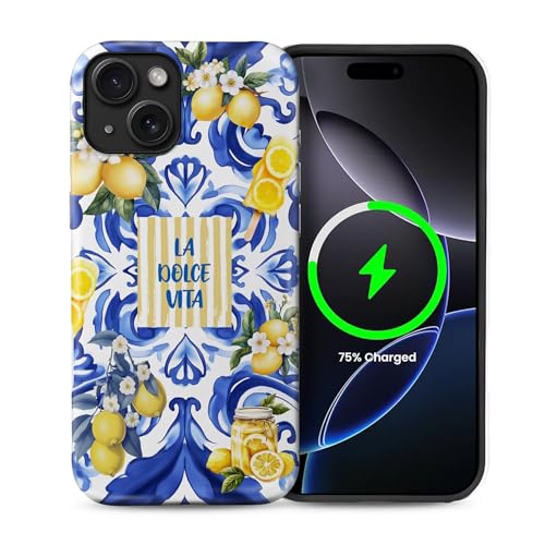 Yuning419 P[X iPhone 13/14Ή [MagSafeΉ] nCubh2wn[hVFیP[XAiPhone 13/14pϏՌی쎥CJo[A[sAT}[Ct