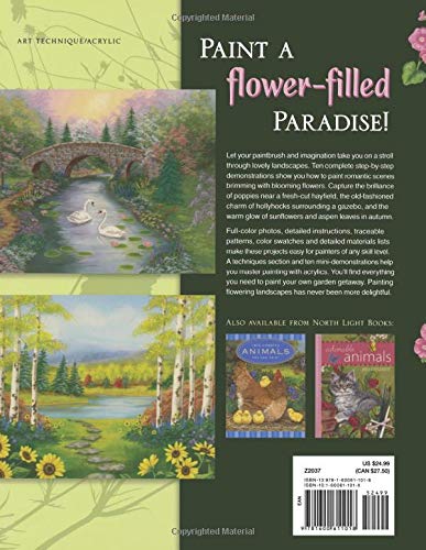 Landscapes In Bloom: 10 Flower-Filled Scenes You Can Paint In Acrylics - Image 2