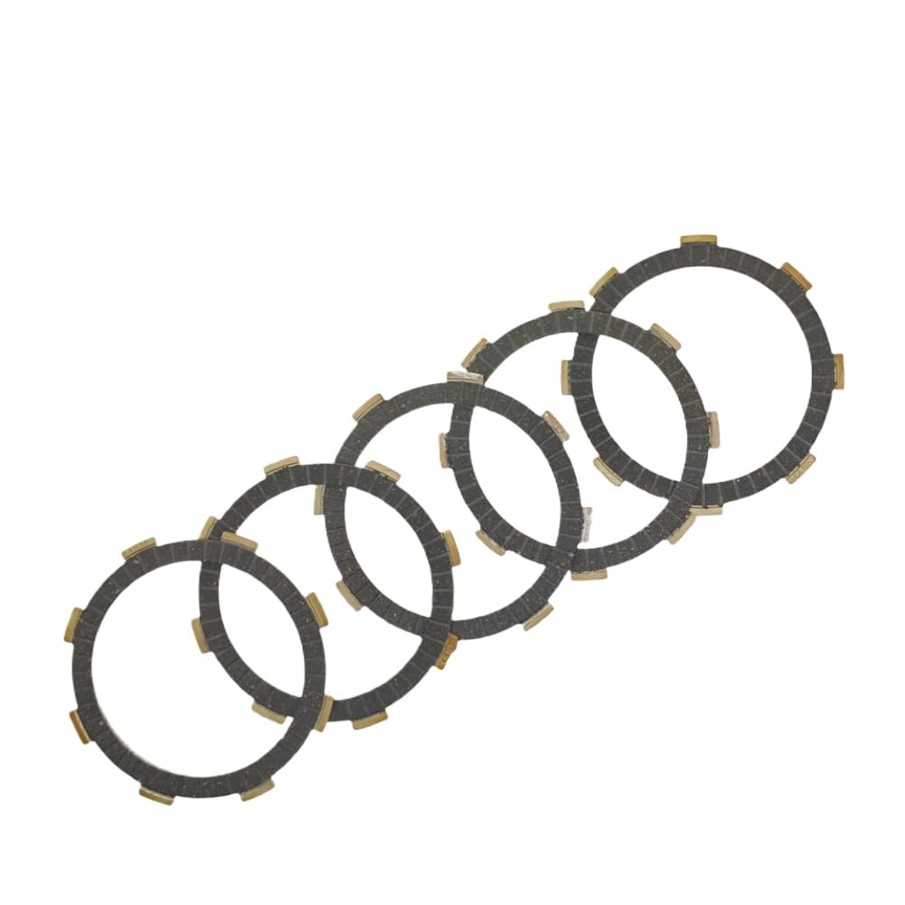AQhkGZmbe Clutch Friction Steel Plate Discs Compatible with XLR125 XR125L XL125 XL185 XL200R XR200 TL125 TL200 NX125 ATC200 XLR XL XR TL NX(Friction Plates)