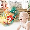 Activity Cube Baby - Juguete interactivo de desarrollo infantil, caja de exploración de tela de peluche | Juego de aprendizaje temprano suave, cubo de descubrimiento táctil ligero, entretenimiento #2