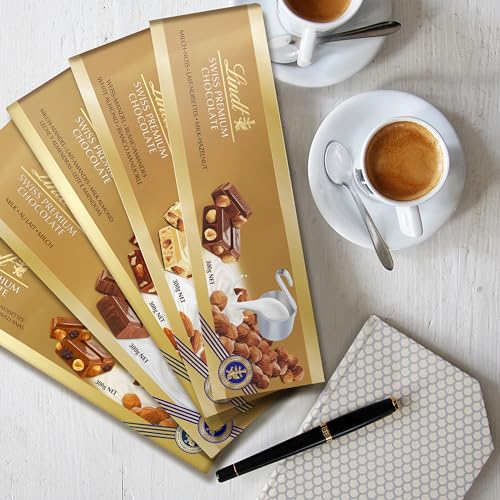 Lindt Maxi Tablette SWISS PREMIUM Lait Noisettes au Lait - vue 6