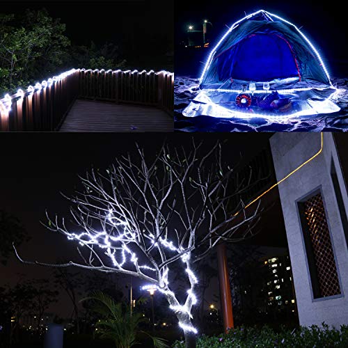 Areful led rope lights outdoor, waterproof strip lights, 12v low voltage with adaptor, connectable and flexible 3 Areful led rope lights outdoor, waterproof strip lights, 12v low voltage with adaptor, connectable and flexible - image 4