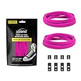 Xpand No Tie Shoelaces System with Elastic Laces - One Size Fits All Adult and Kids Shoes