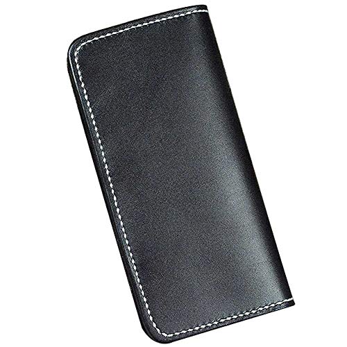 長財布 二つ折り 小銭入れあり ファスナー コンチョ 手染め サドル 栃木レザー レザー ウォレット 木村工房 財布 メンズ ハンドメイド 本革 レディース 手縫い カード ブランド 人気 多機能 大容量(FE-4)