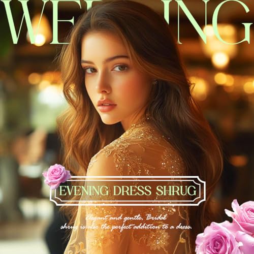 EVILD Womens 1920s Sequin Shawls and Wraps Wedding Cape for Evening Dresses4