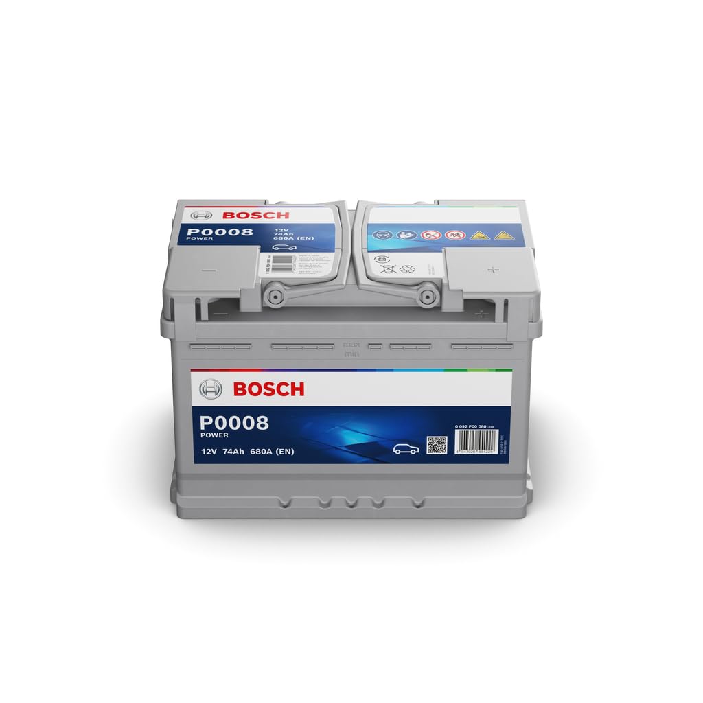 BOSCH Batterie 74, Ah 680, A/​EN 0 092 P00 080 L 278mm B 175mm H 190mm