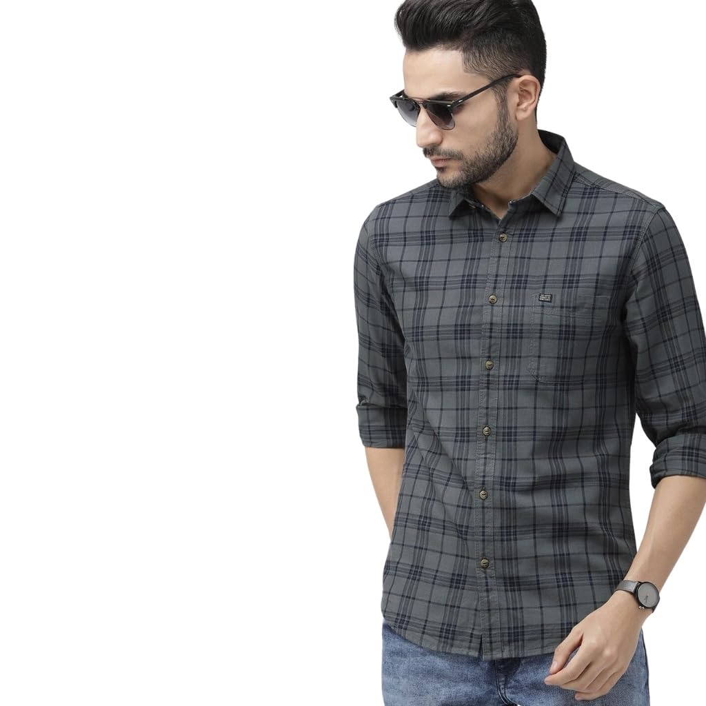 the indian garage co Men's Slim Fit Shirt-picture-29