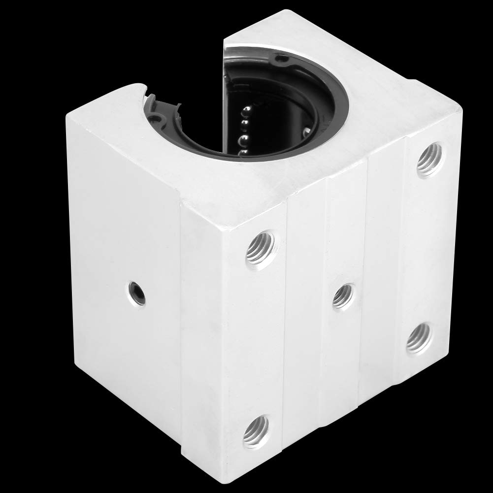 SBR30UU Linear Motion Bearing, 30mm ID Open Type Slide Block Aluminum Alloy for CNC Router and Automation Equipment