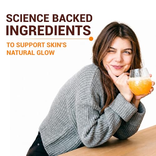 Image of NutraStore Skin Glow | L Glutathione Effervescent Tablets Combo Pack | Orange Aura & Strawberry Radiance Flavor | With Vitamin C, Hyaluronic Acid, Biotin, Astaxanthin & Zinc | Advanced Antioxidant Skin Blend | 2 x 15 Tablets
