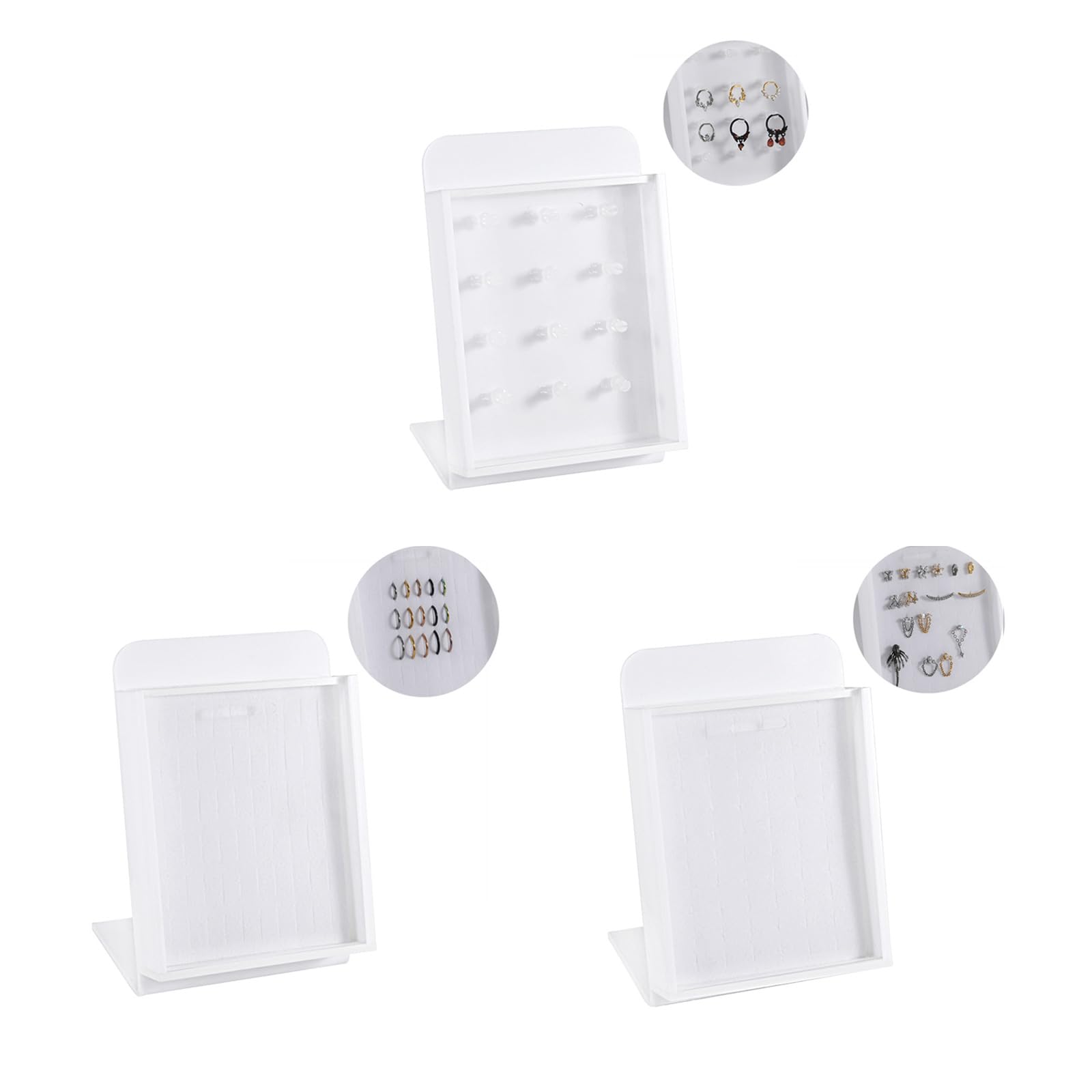Acrylic Body Piercing Display Board with Cover