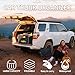 Car Trunk Organizer for Subaru Outback Crosstrek Forester Ascent Impreza WRX Legacy Accessories, Car Trunk SUV Accessories for Men & Women, 600D Oxford Polyester Trunk Storage Organizer Box (ORANGE)