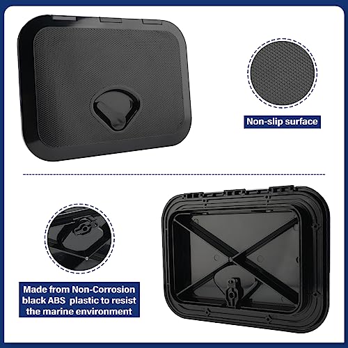 Image of NovelBee 10-5 /8 inch X 14-3 /4 inch Boat Hatch,Marine Access Hatch