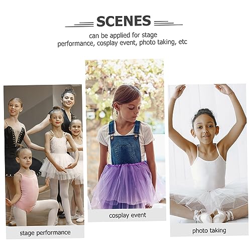 Boys and Girls Wedding Gown under Dress Tulle Underskirt Hoop Skirt Dress Slip3