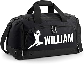 Personalised Football Holdall Personalised Printed Holdall with Your Name or club Kids Boys Mens Kit Bag Bag