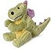 goDog Dragon With Chew Guard Technology Tough Plush Dog Toy, Lime, Small