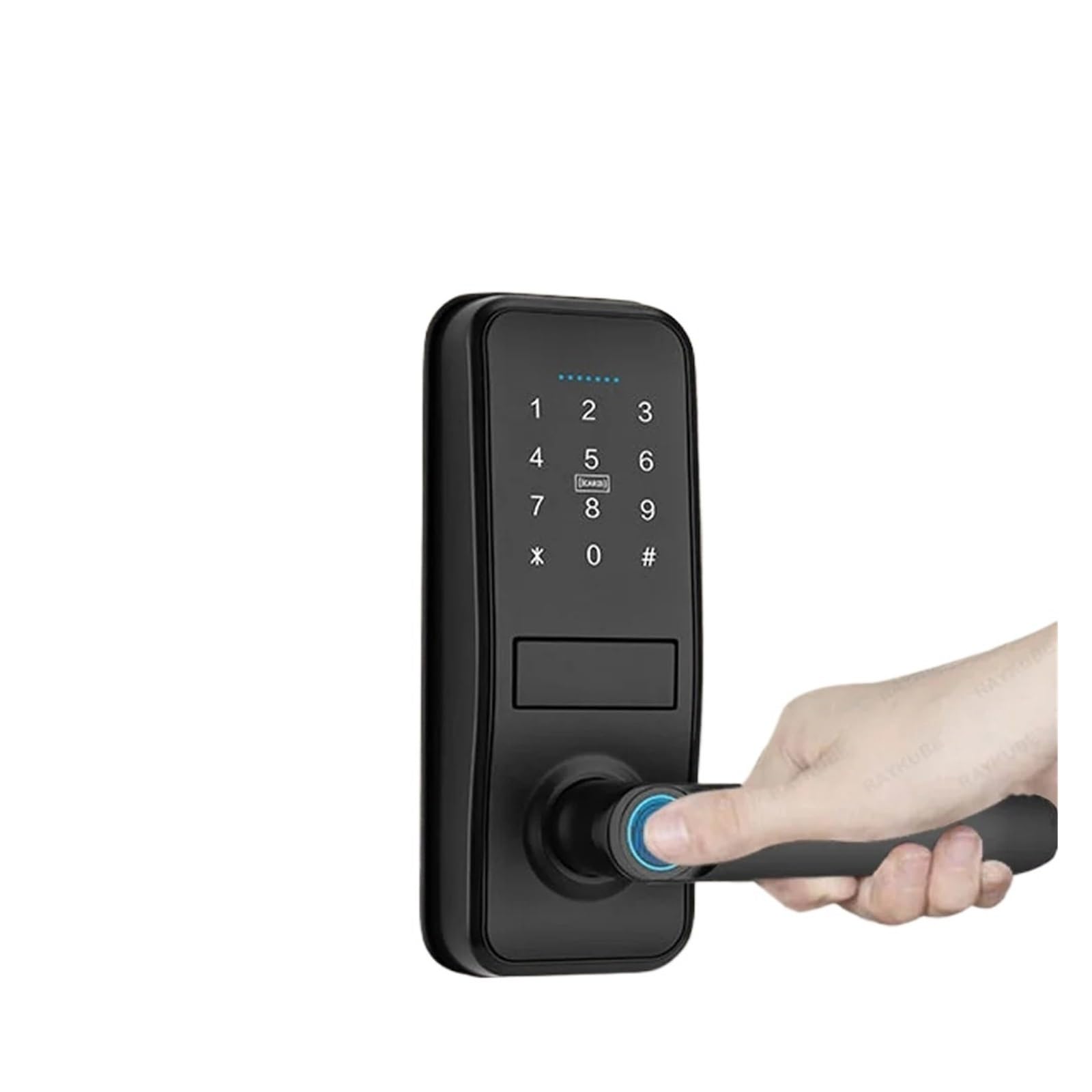 Dignife Tt Smart Door Lock, P13 Smart Biometric Fingerprint Door Lock Password Card Multi Mode Electronic Door Lock(Tt)
