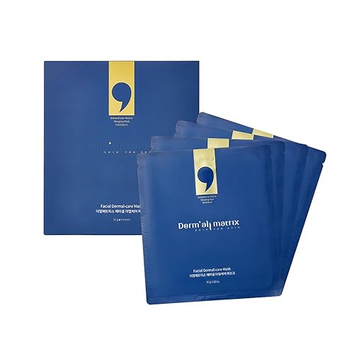 DERMALL MATRIX  Cuidado cutáneo facial diario (1.23 ozhoja) Paquete de máscara nocturna, levantamiento e hidratación, calmante, exfoliante, disponible en Yaxa Costa Rica