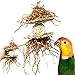 Bonka Bird Toys 3611 Crazy Sola Medium Bird Toy Natural Sola Parrot Cockatoo Amazon Conure Parakeet Budgie Finch Canary African Grey