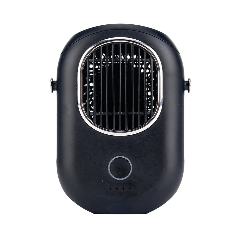 Hndhbfgrt Hanging Neck Fan E, Bladeless Mini Fans, 3-Speed Portable Neck Fan Designed for Outdoor Travel