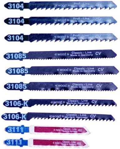 Connex COM300345 Jigsaw Blades Box (10 Pieces)