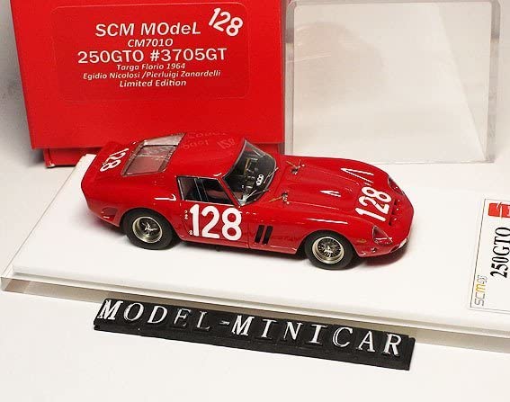 Amazon | 最后1台！世界限定50台！SCM 1/43 フェラーリ Ferrari 250GTO