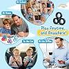 6 Pack Fidget Toys Bulk for Kids & Adults,Sensory Travel Must Have,Autism Anxiety Stress Calm Down Must Have,Treasure Classroom School Prizes Birthday Easter Gifts for Kids 5-7-8-12 Year Old