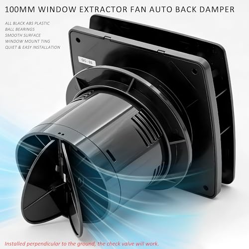 Ventilateur d'extraction d'air contre humidité et odeurs de cuisine