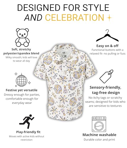 Image of Unique Baby Moisture Wicking Kids Polo Shirts for Toddler Boys Polo Shirt