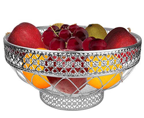 RosyLine, fruit basket, multi-purpose kitchen and living room fruit and vegetable basket, can