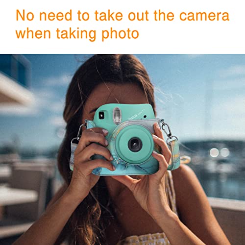 Funda protectora para Fujifilm Instax Mini 7+ en cuero vegano miniatura 6