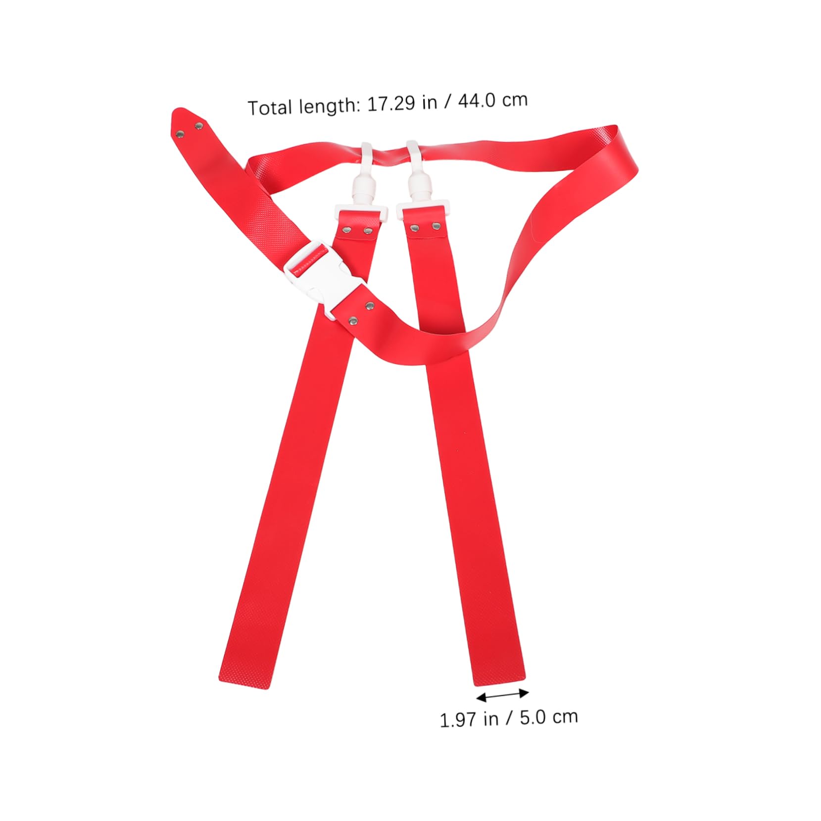 BESPORTBLE Reusable Football Flag Belt 2 Flags American Football Rugby Training Accessory Indoor/outdoor