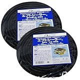 ニトムズ(Nitoms) 住宅用気密パッキン エプトシーラー EE-1010 厚さ10mmX幅10mmX長さ5m 2個セット 日本製 防水 耐久性 耐熱性 耐候性 止水性 シリング材 気密シート 補助材 窓 サッシ 換気口 点検口 防音 車 A9204