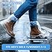 20Pcs Disposable Waterproof Shoe Covers for Rain, Clear Durable Non-Slip Plastic Rain Boot Covers for Men Women for Use in Water Parks, Commuting and Travel (20 Pcs Medium)